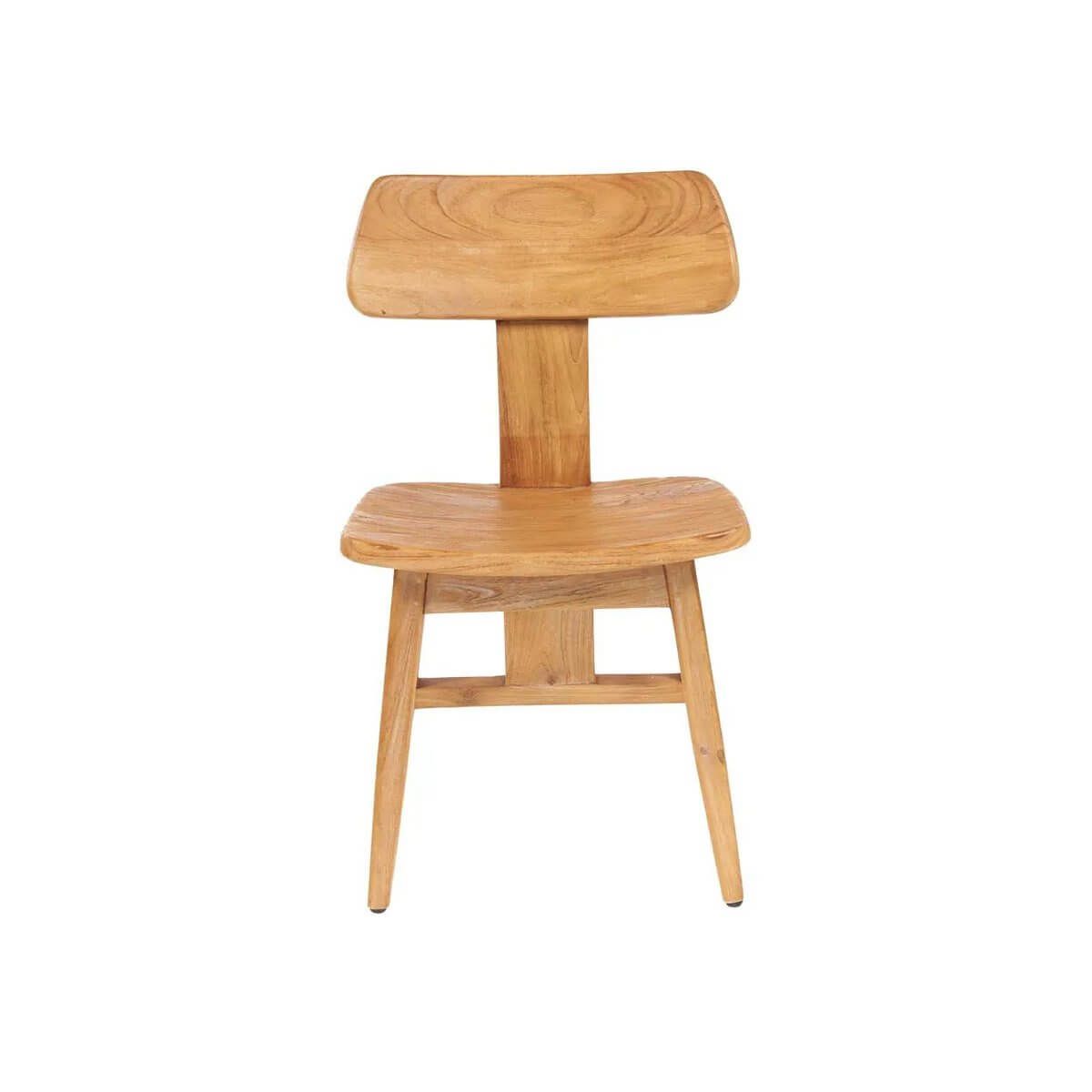 De LovYa Eetkamerstoel - Naturel-stoelen-Bazar Bizar Living-Ik Hout ervan.