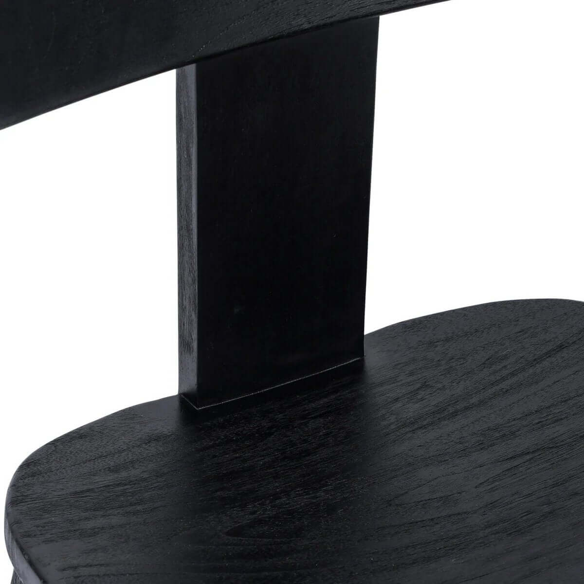De LovYa Eetkamerstoel - Zwart-stoelen-Bazar Bizar Living-Ik Hout ervan.