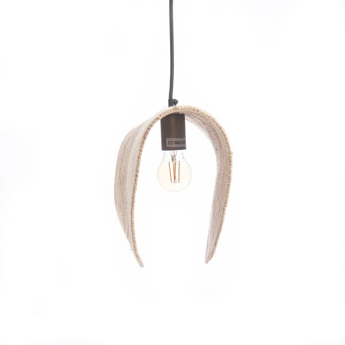 De Lovalova-hanger - Naturel - L-Hanglampen-Bazar Bizar Living-Ik Hout ervan.