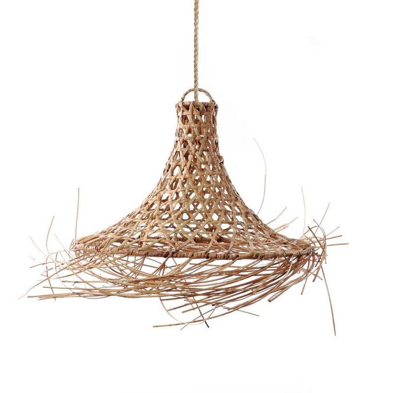 De Mykonos Hanger - Naturel - M-Hanglampen-Bazar Bizar Living-Ik Hout ervan.