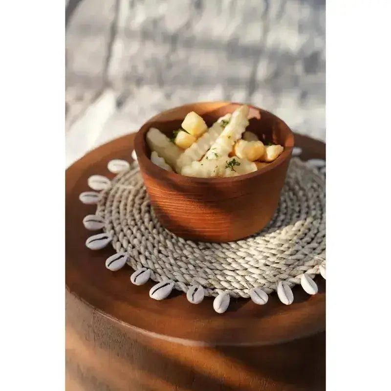 De Popcorn Snack Bowl-Servies-Bazar Bizar Living-Ik Hout ervan.