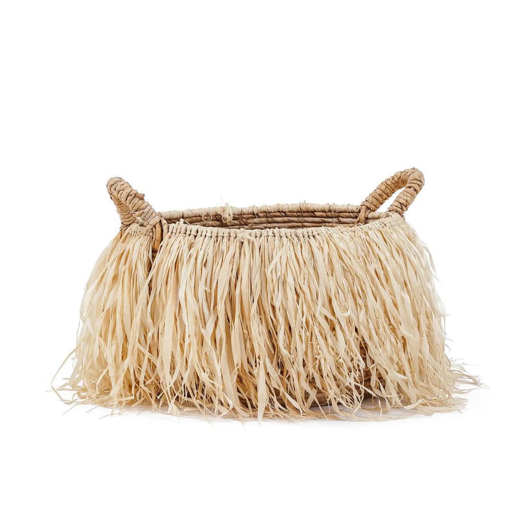 De Raffia Mand - L