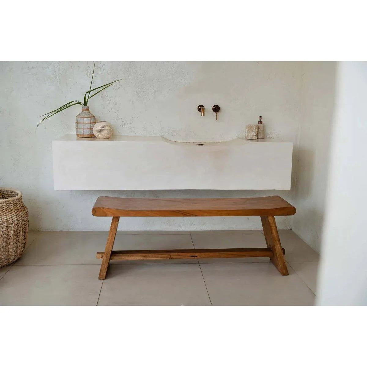 De Suar Bank - Naturel - 120-bank-Bazar Bizar Living-Ik Hout ervan.