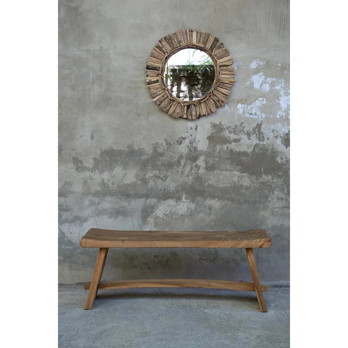 De Suar Bank - Naturel - 120-bank-Bazar Bizar Living-Ik Hout ervan.