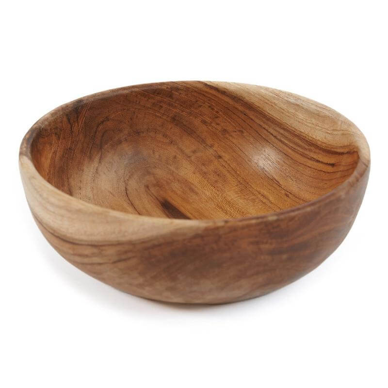 De Teak Root Snackschaal - S-Bazar Bizar Living-Ik Hout ervan.