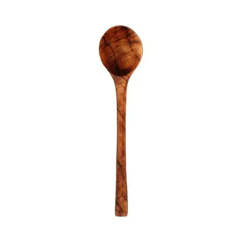 De Teakwortellepel - S-Servies-Bazar Bizar Living-Ik Hout ervan.