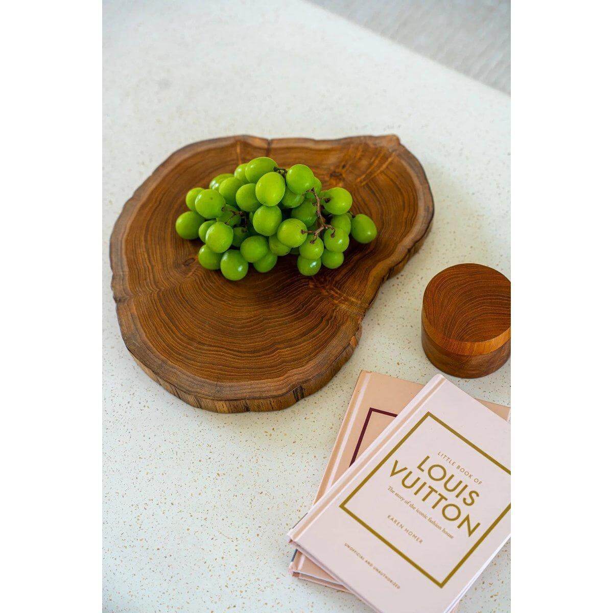 De Teakwortelsnijplank-Bazar Bizar Living-Ik Hout ervan.