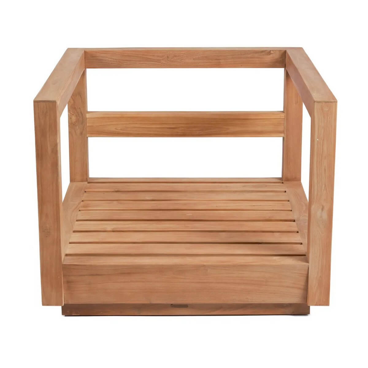 De Umalas éénzitsbank - buiten-Bazar Bizar Living-Ik Hout ervan.