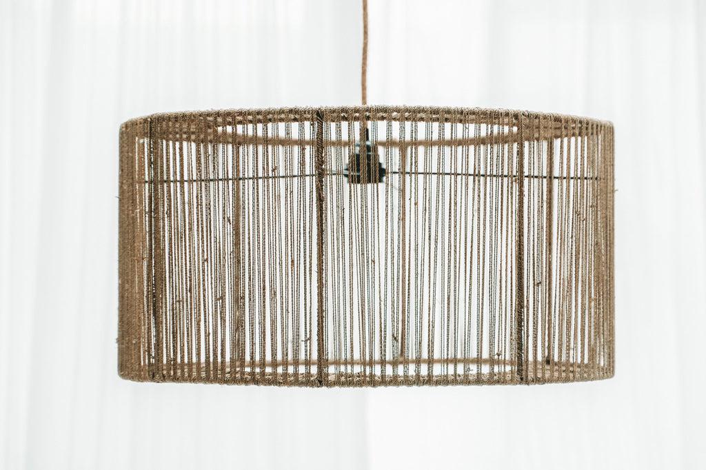 De Uni Hanglamp - Naturel - L