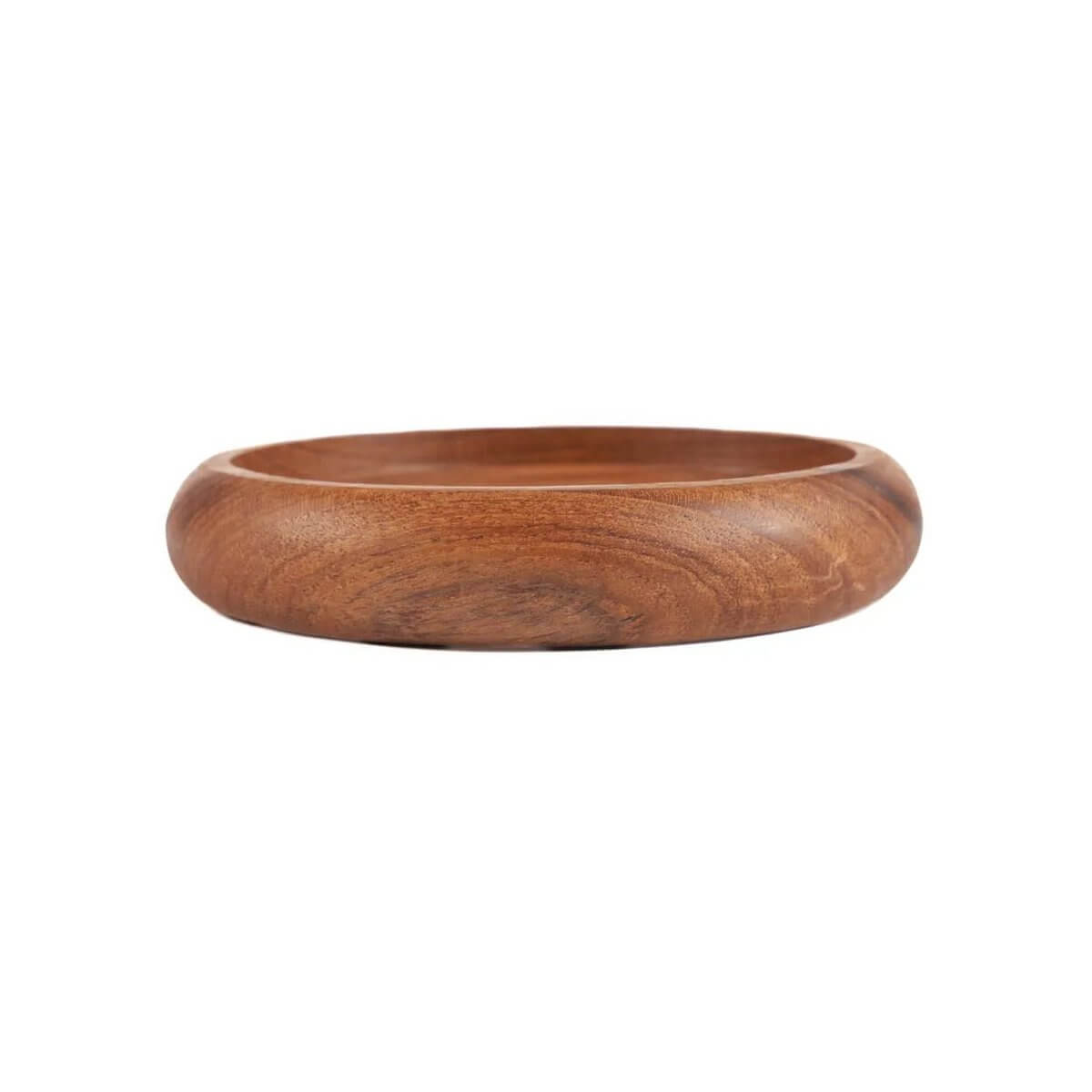 Bohemian style wooden coaster with natural grain, perfect sidekick for any glass by Bazar Bizar Living.