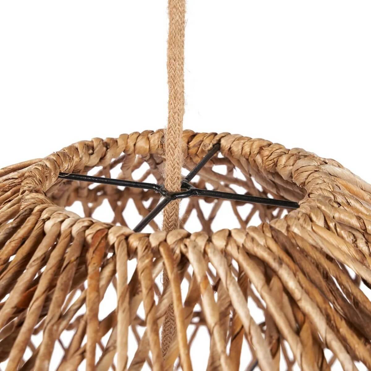 Bohemian style Xiomara hanger made from banana leaf, showcasing natural texture and charm. Ideal for cozy and inviting interiors.