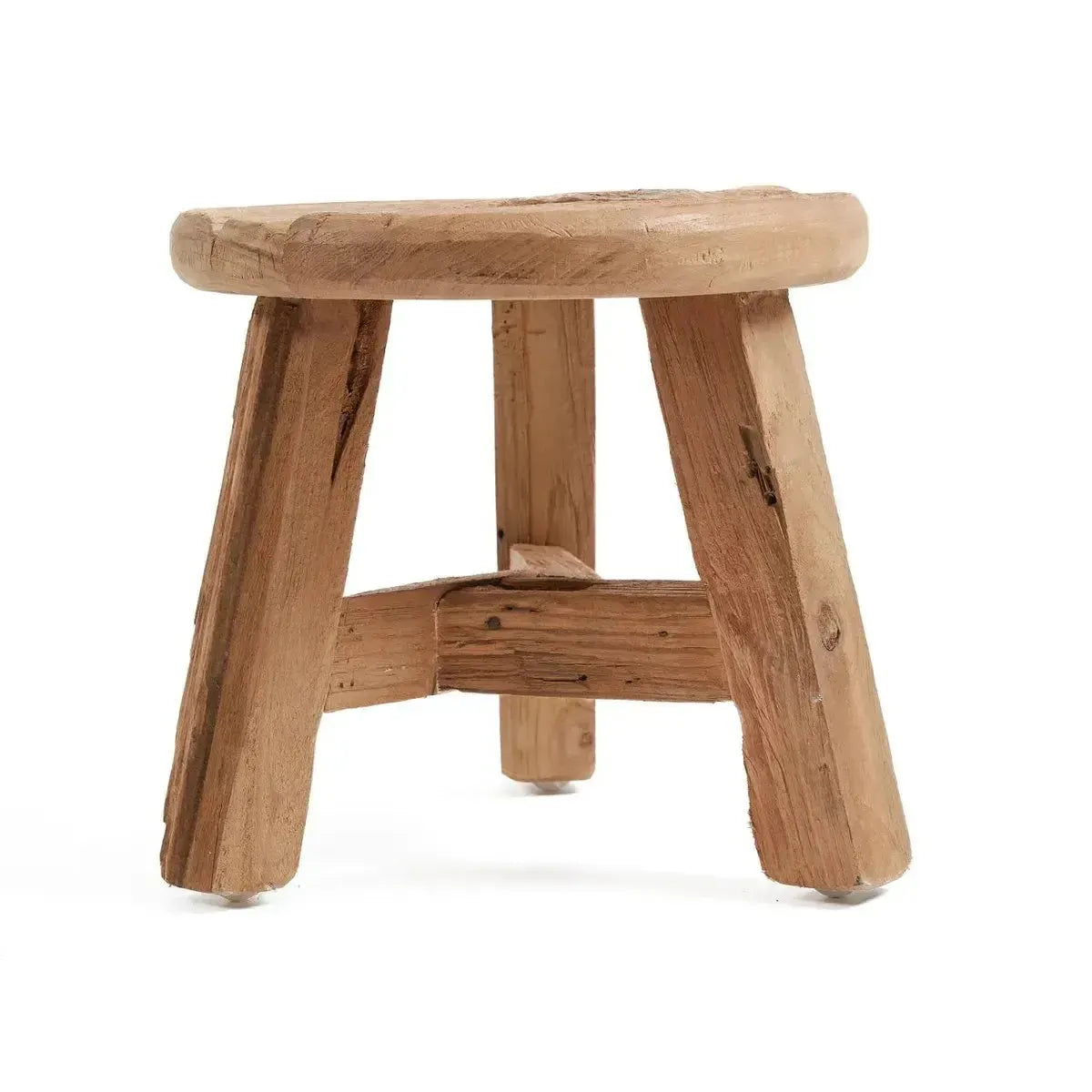 De Yatai Kruk - Naturel - S-kruk-Bazar Bizar Living-Ik Hout ervan.