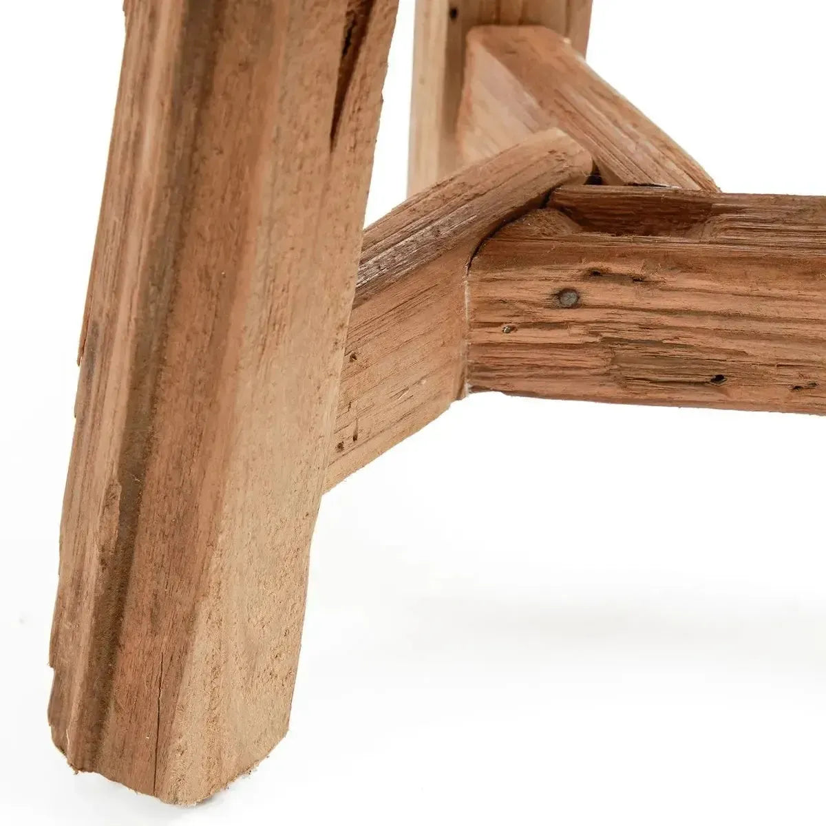 De Yatai Kruk - Naturel - S-kruk-Bazar Bizar Living-Ik Hout ervan.