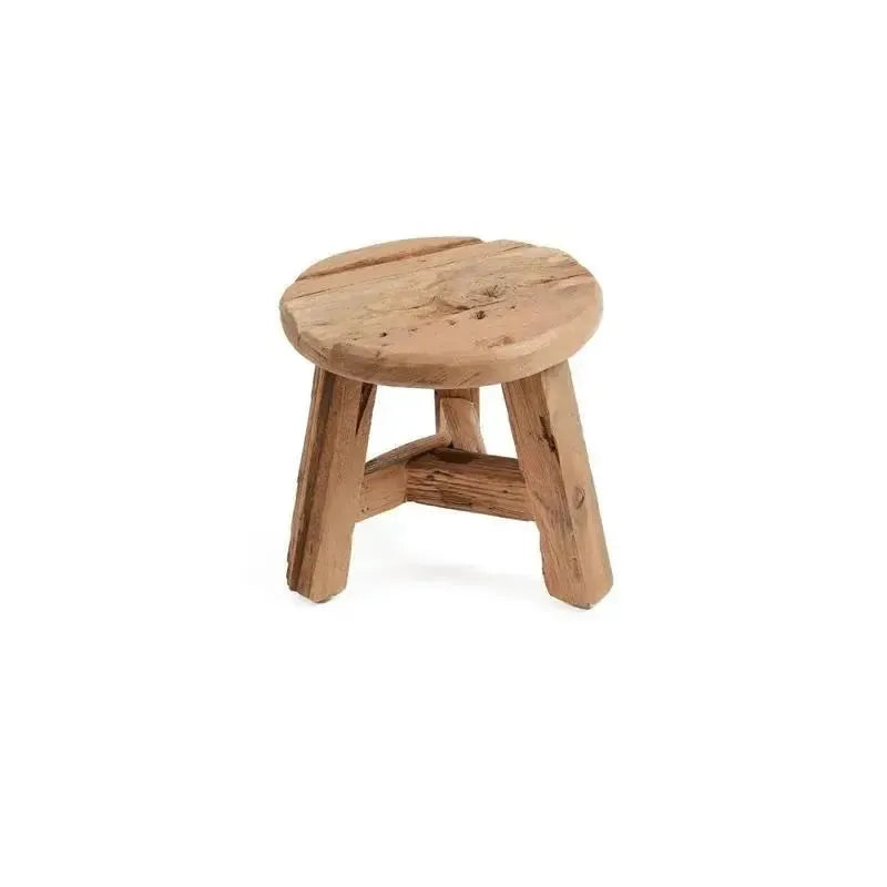 De Yatai Kruk - Naturel - S-kruk-Bazar Bizar Living-Ik Hout ervan.