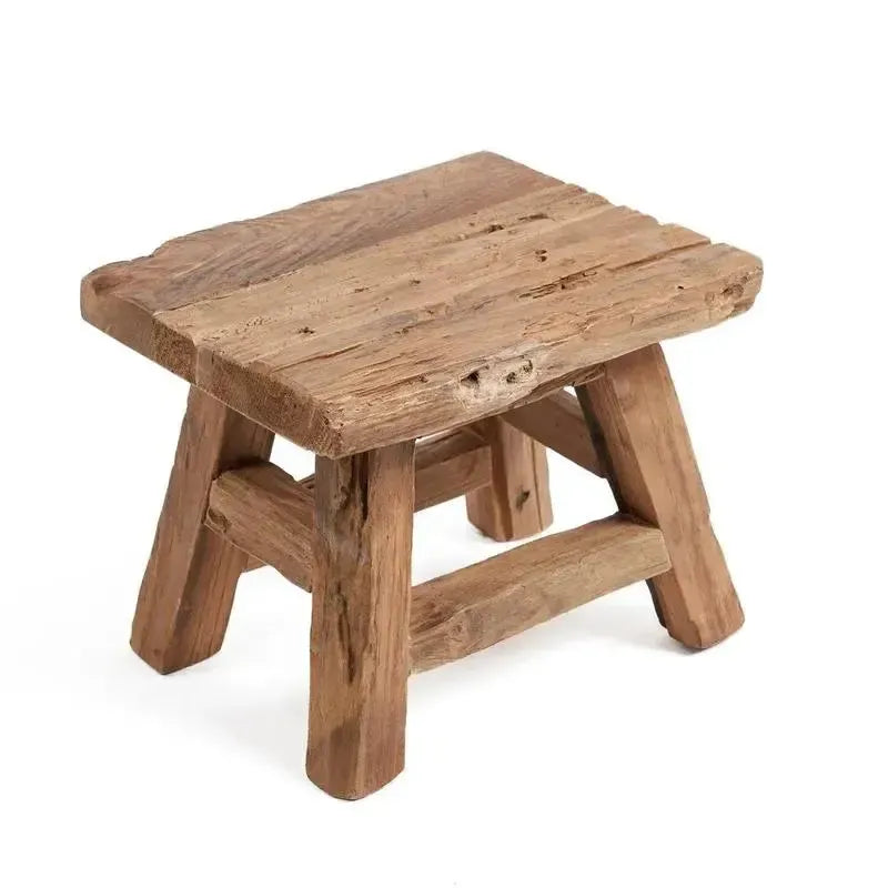 De Yoke Kruk - Naturel - S-kruk-Bazar Bizar Living-Ik Hout ervan.