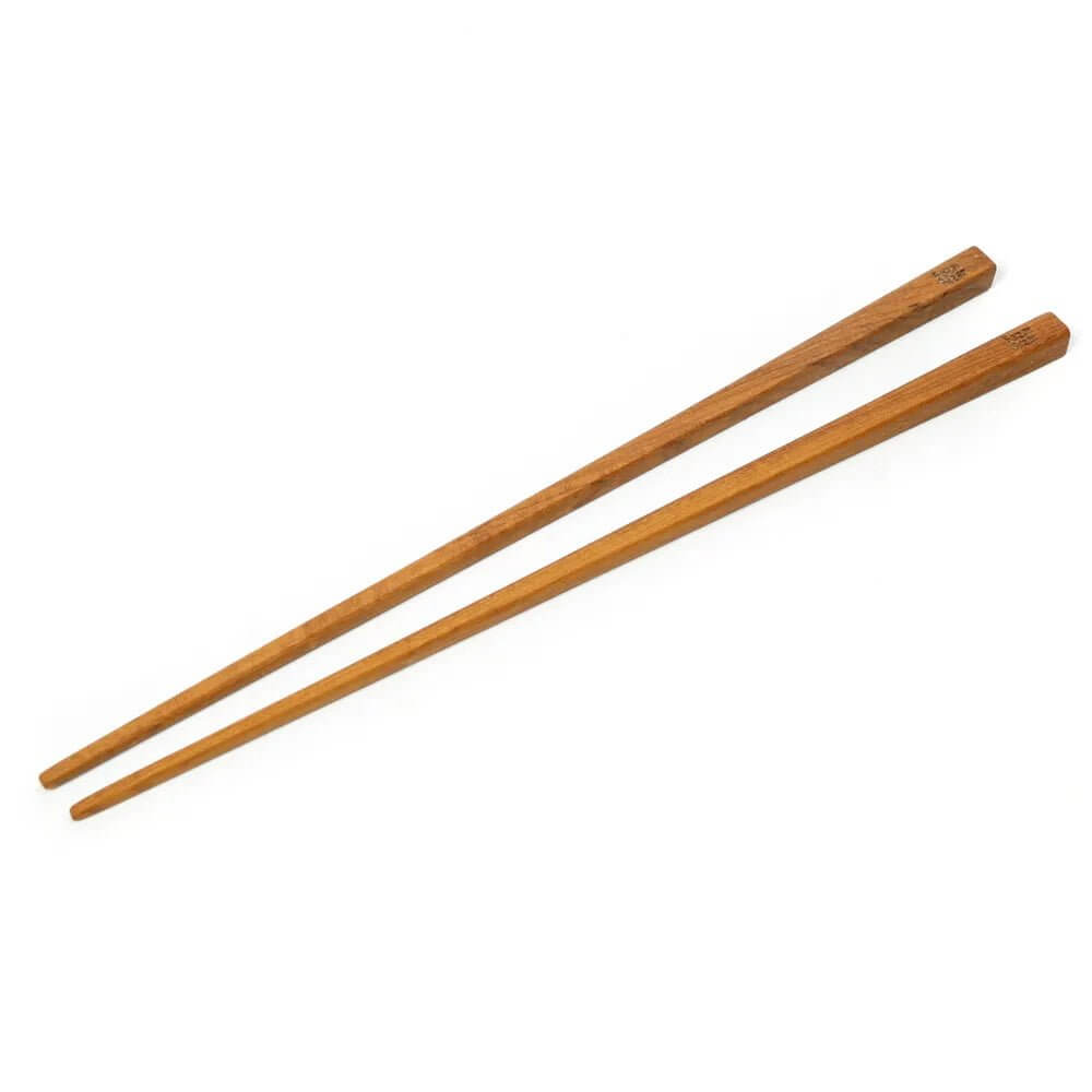 Bohemian Teak Root Chop Sticks by Bazar Bizar Living, sustainable and stylish wooden cutlery for any table setting.