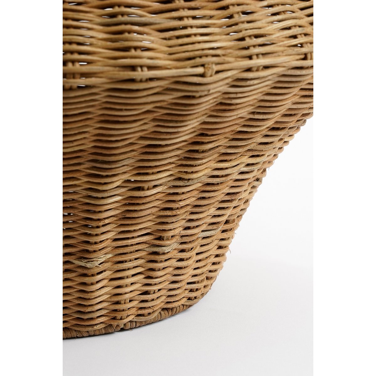 Fabiola Decoratie Vaas - H43 x Ø30 cm - Rotan - Bruin-vazen-Mica Decorations-Ik Hout ervan.