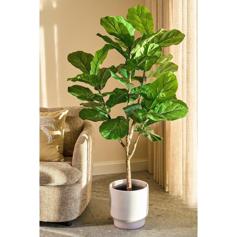 Ficus Lyrata Kunstplant in Pot - H150 x Ø50 cm - Groen-Kunst planten-Mica Decorations-Ik Hout ervan.