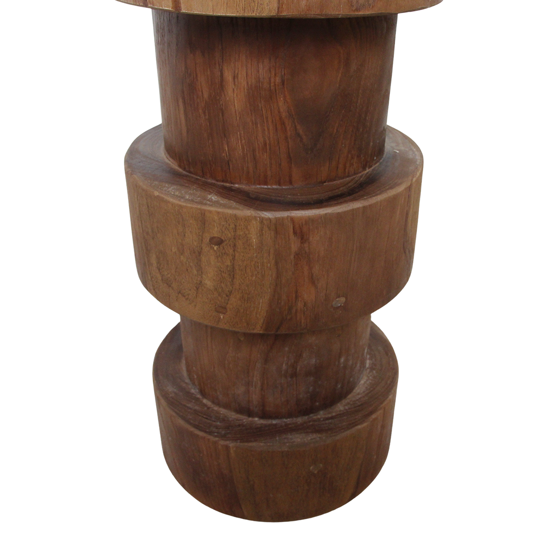 Forma barkruk Totoma naturel-Raw Materials-Ik Hout ervan.