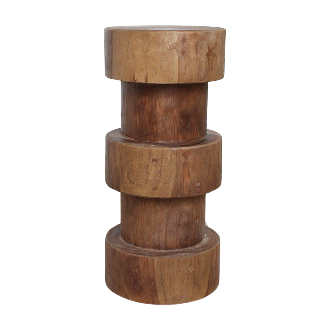 Forma barkruk Totoma naturel-Raw Materials-Ik Hout ervan.