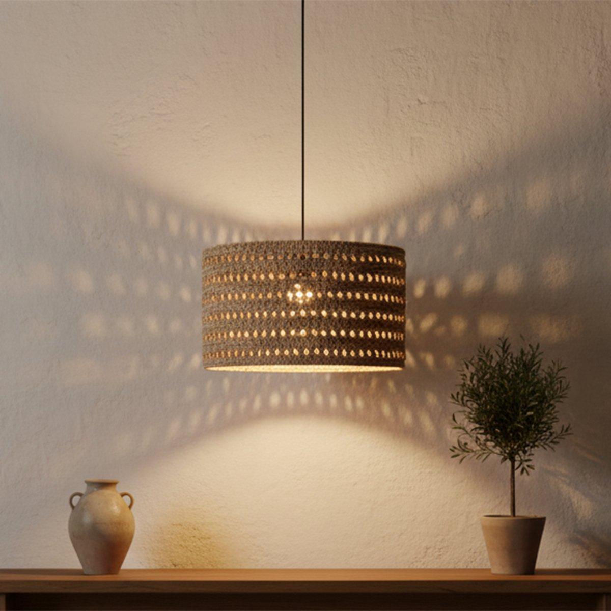 Herba hanglamp naturel large-Hanglampen-Raw Materials-Ik Hout ervan.