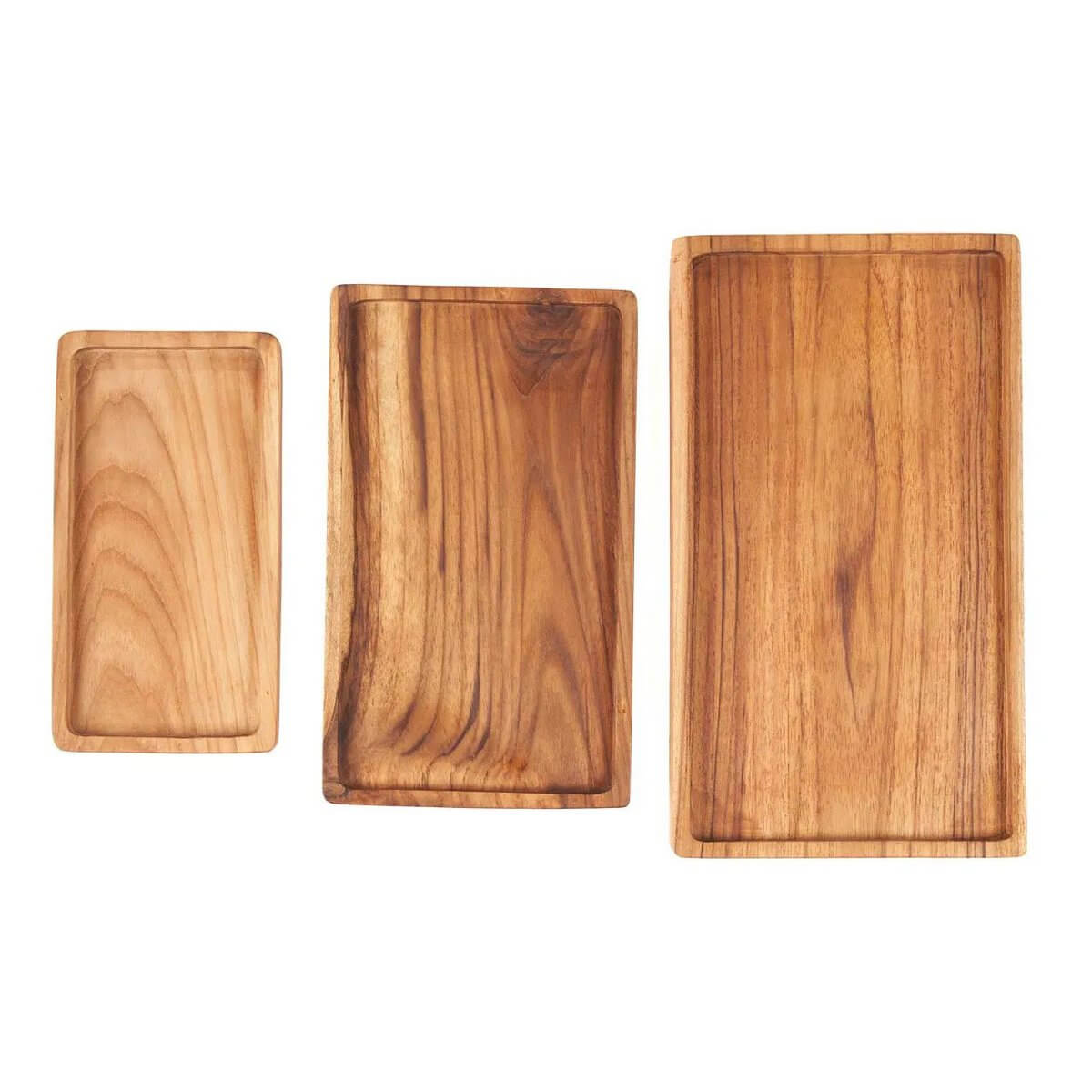 Het Gormandize Dienblad - Naturel - L-Bazar Bizar Living-Ik Hout ervan.