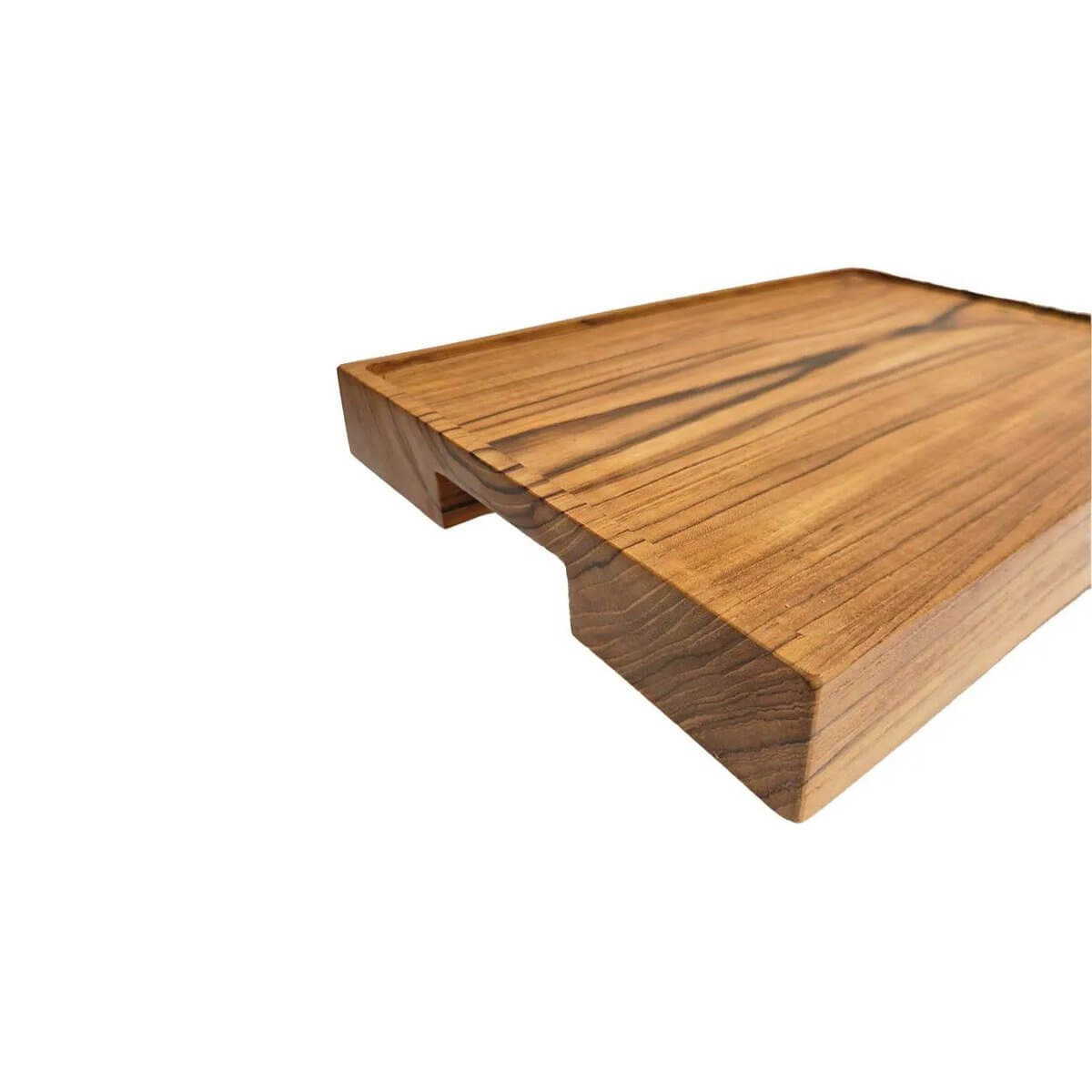 Het Teakhouten Serveerbord - Naturel-Bazar Bizar Living-Ik Hout ervan.