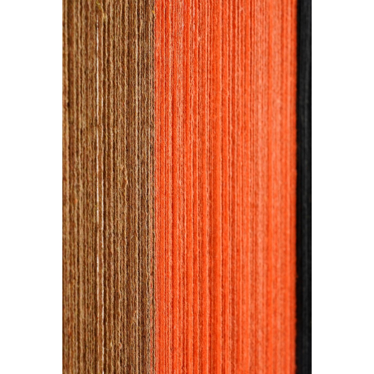 Kuba Wanddecoratie - L50 x B3 x H70 cm - FSC 100% - Katoen - Oranje-boho musthaves-Mica Decorations-Ik Hout ervan.