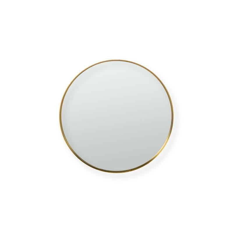 Mirror Round Deep Gold 30cm-boho musthaves-vtwonen-Ik Hout ervan.