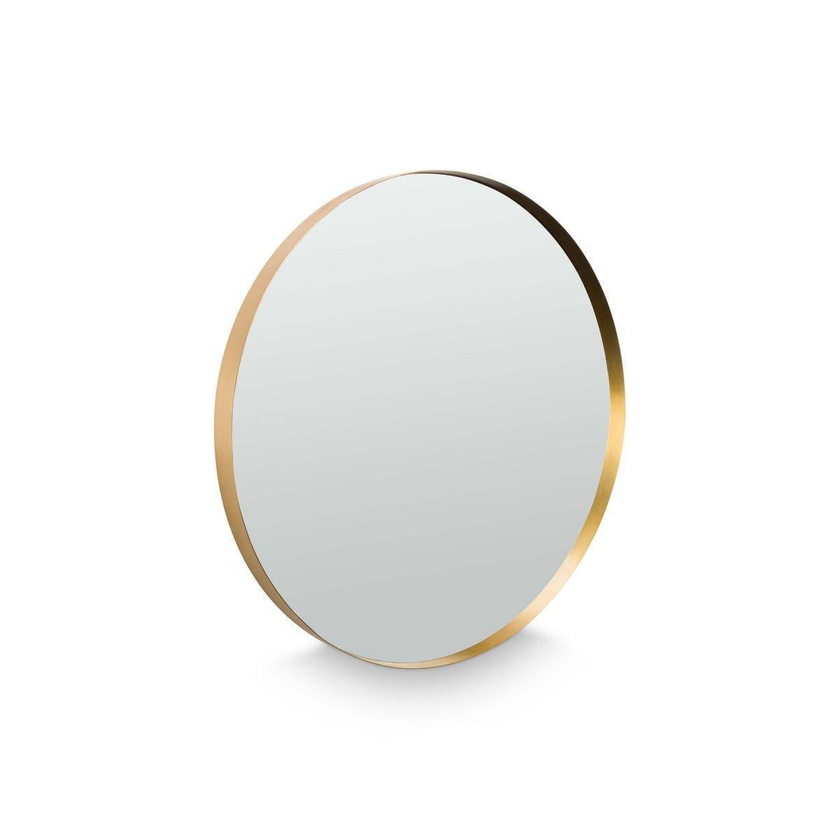 Mirror Round Deep Gold 60cm-boho musthaves-vtwonen-Ik Hout ervan.