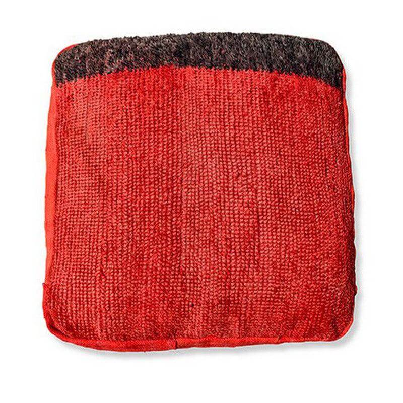 Unieke Marokkaanse vloerkussen K1131 van vintage Berber tapijt, handgemaakt voor een bohemian sfeer in je woonkamer of slaapkamer.