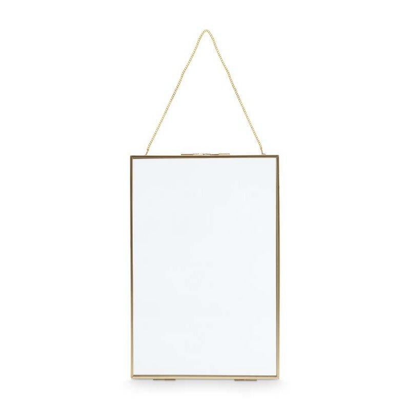 Photo Frame Metal with Lock Gold 20x30x0.7cm-vtwonen-Ik Hout ervan.