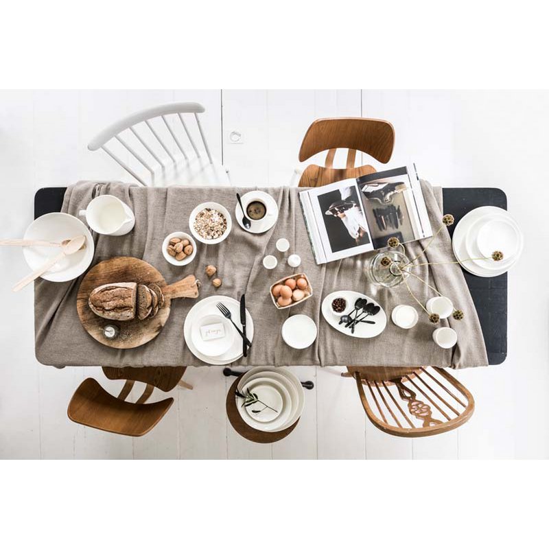 Plate White 35.5cm-vtwonen-Ik Hout ervan.