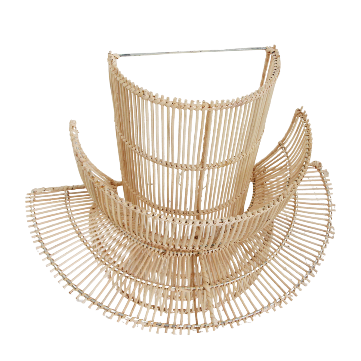 Saturn rotan wandlamp-wandlampen-Raw Materials-Ik Hout ervan.
