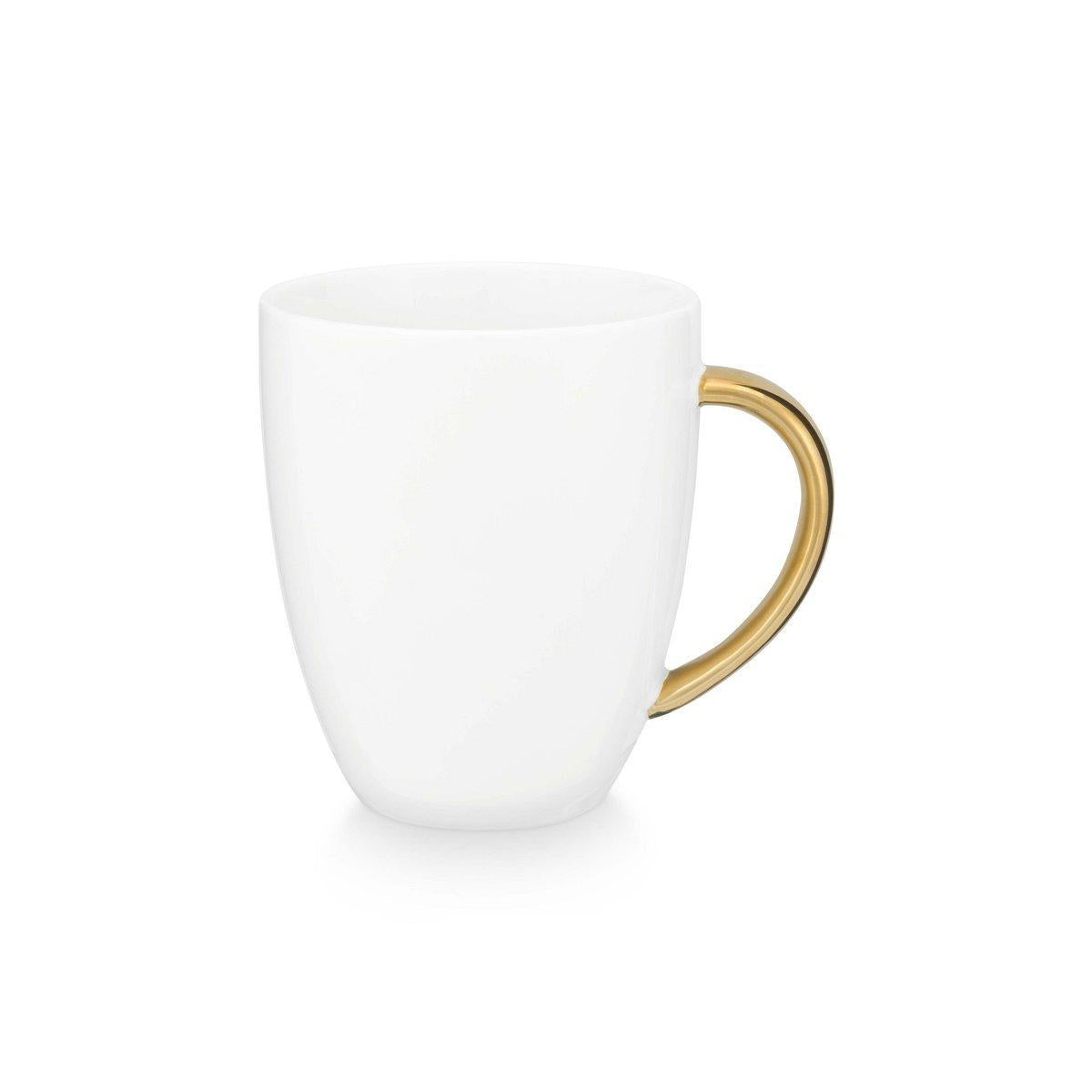 Set/16 Dinnerware Raw White Gold-vtwonen-Ik Hout ervan.