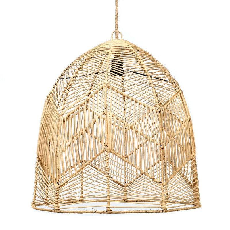 The Bala Hanglamp - Naturel - L.-Hanglampen-Bazar Bizar Living-Ik Hout ervan.