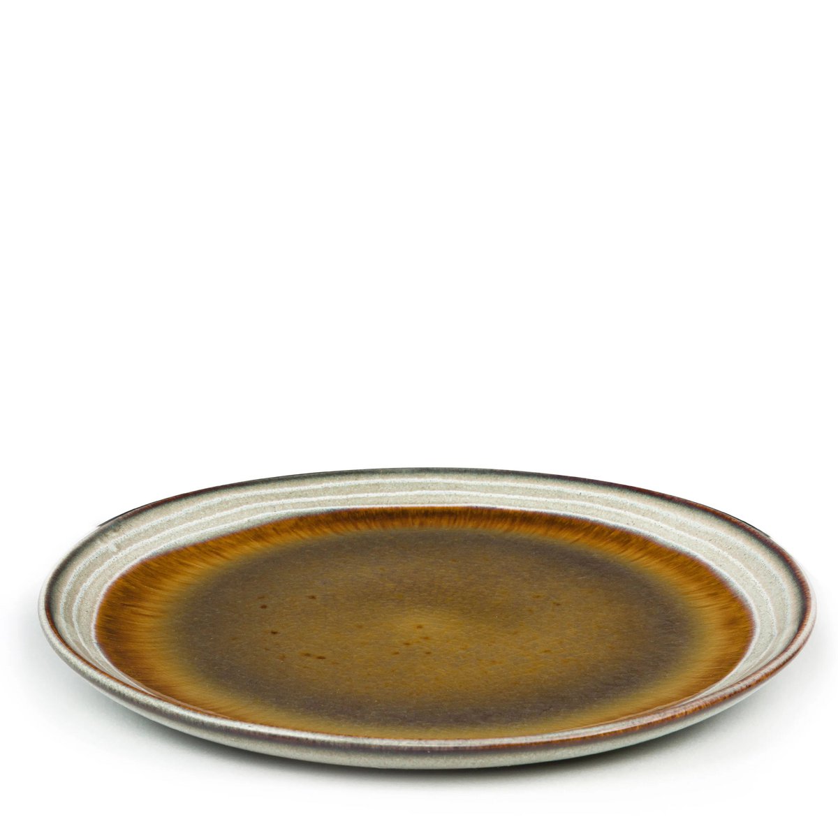 The Comporta Salad Plate - M - Set van 6-servies comporta-Bazar Bizar Living-Ik Hout ervan.