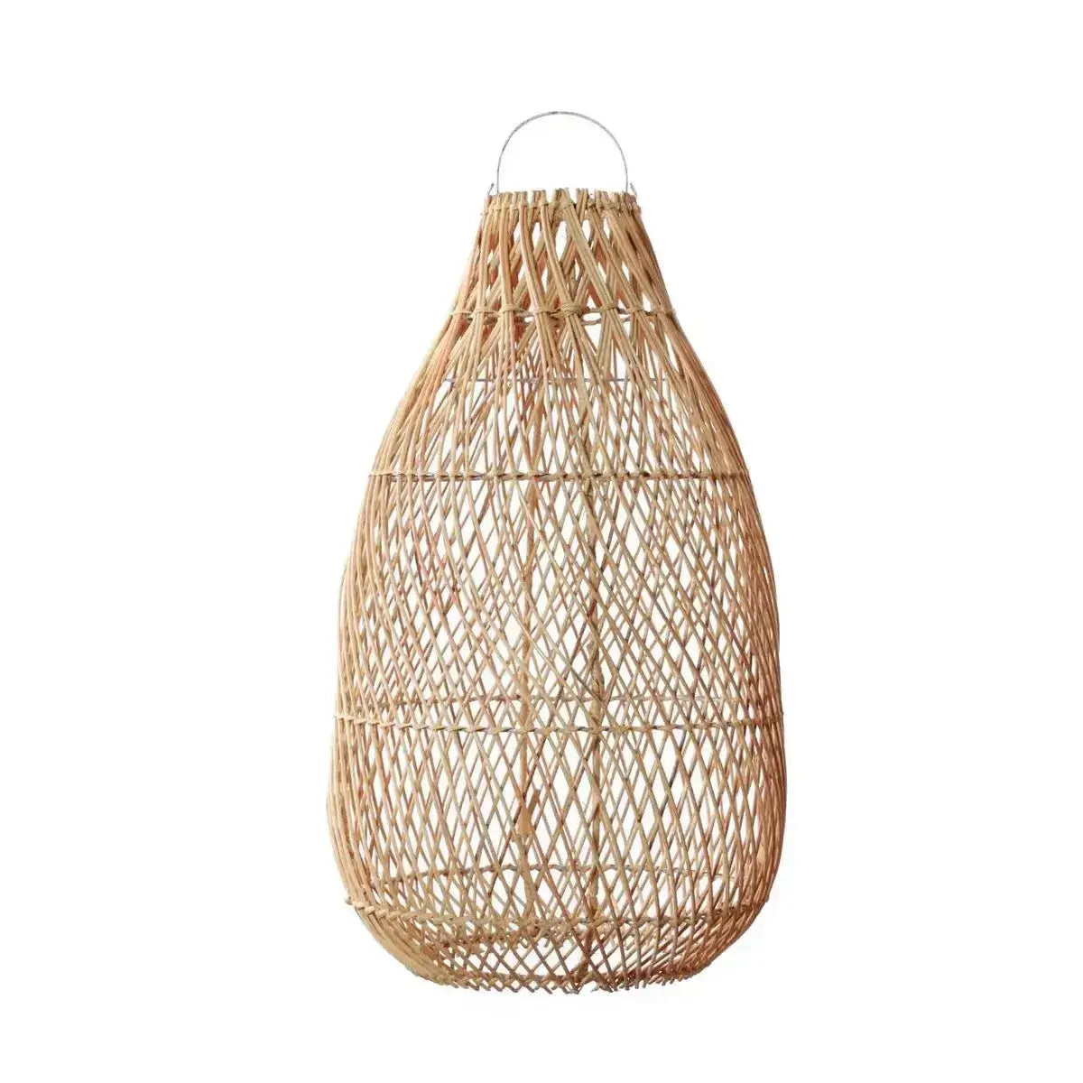 The Kendi Pendant - Natural - M-Hanglampen-Bazar Bizar Living-Ik Hout ervan.