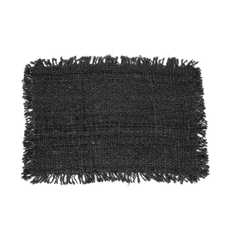 The Oh My Gee Placemat - Zwart Navy-placemat-Bazar Bizar Living-Ik Hout ervan.