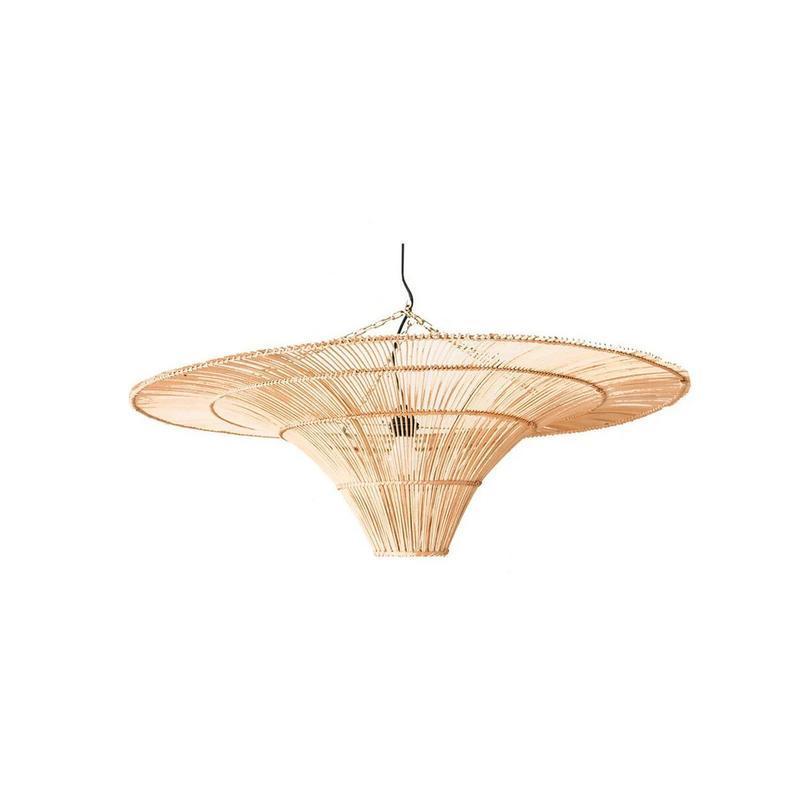 The Sky Hanger - Naturel - L-Hanglampen-Bazar Bizar Living-Ik Hout ervan.