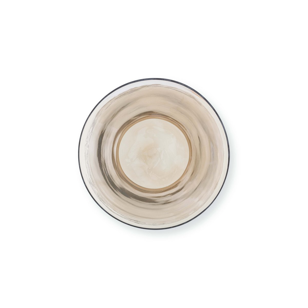 Vase Glass Mirre Sand Trumpet Large 26x30cm-vazen-vtwonen-Ik Hout ervan.