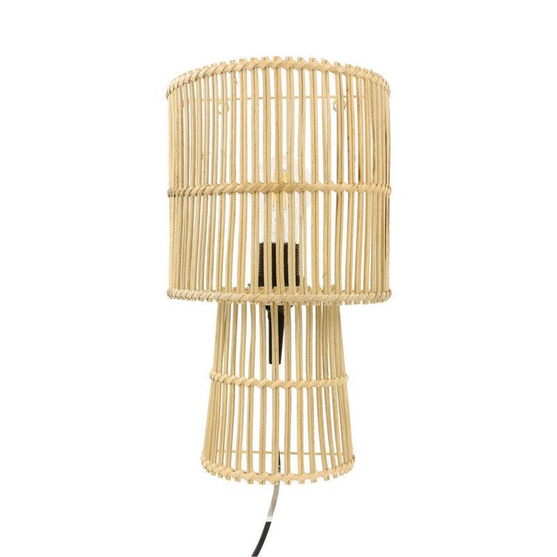 Wandlamp rotan Misa-wandlampen-Earthware-Ik Hout ervan.