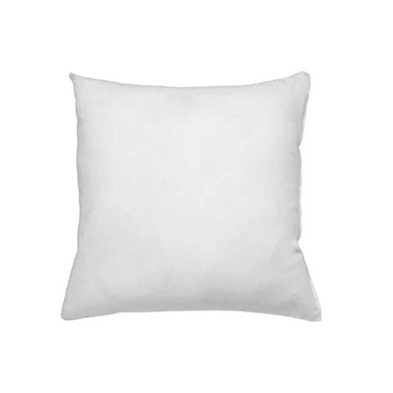 Wit binnenkussen 40x40 cm van Bazar Bizar Living, ideaal voor kussenhoezen, biedt vormvaste ondersteuning, alleen in combinatie verkrijgbaar.