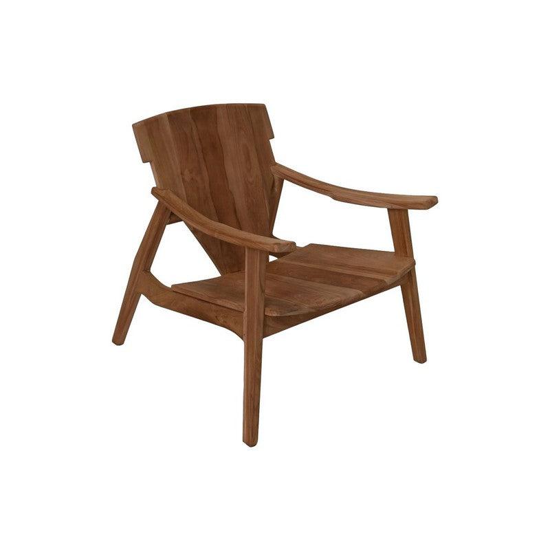 Loungestoel Garden Lana - 65x85x77 - Naturel - teak-HSM Collection-Ik Hout ervan.