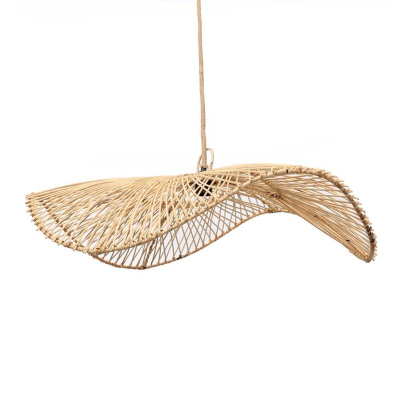 Rotan hanglamp Chapeau