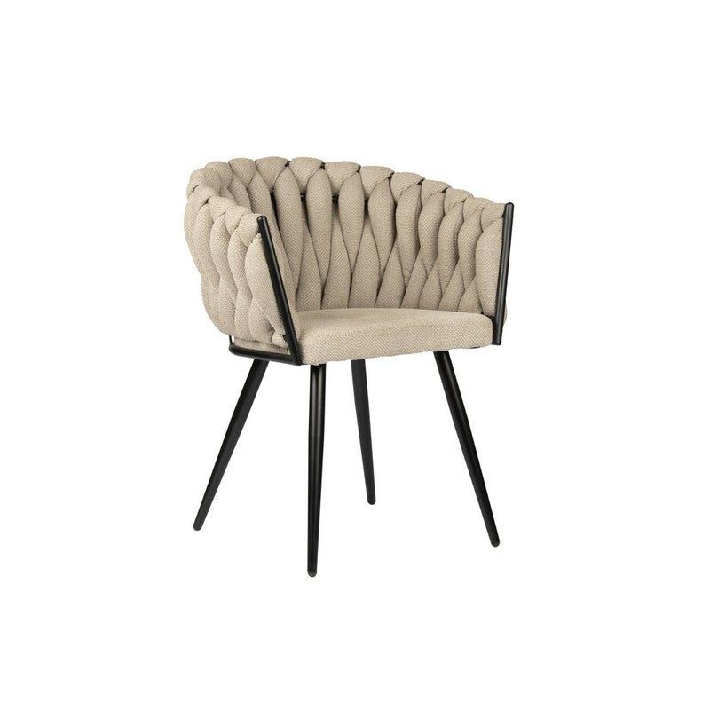 The Wave Chair beige (Set van 2)-stoelen-Pole To Pole-Ik Hout ervan.